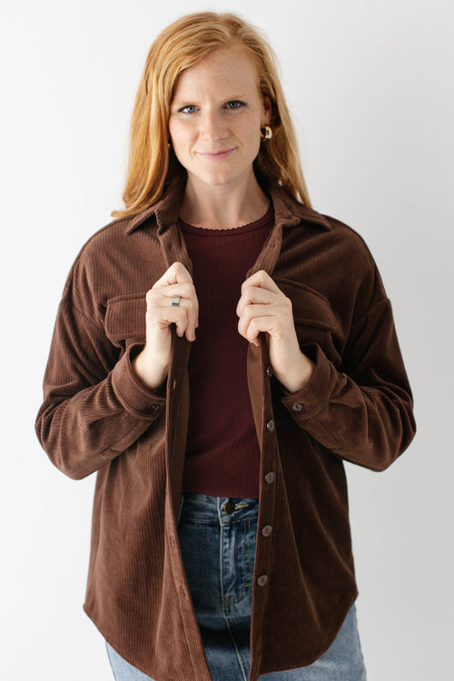 Hunter Ribbed Shacket