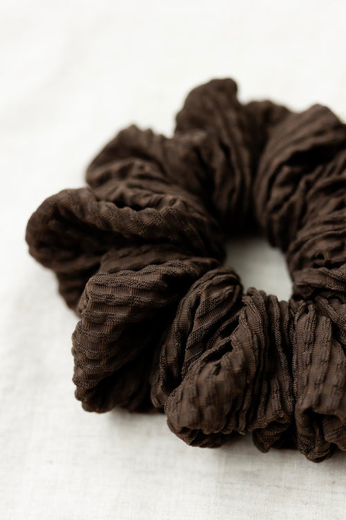 Textured Jumbo Scrunchie