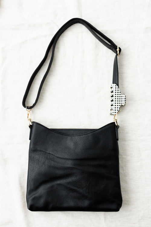 Vegan Leather Crossbody Bag