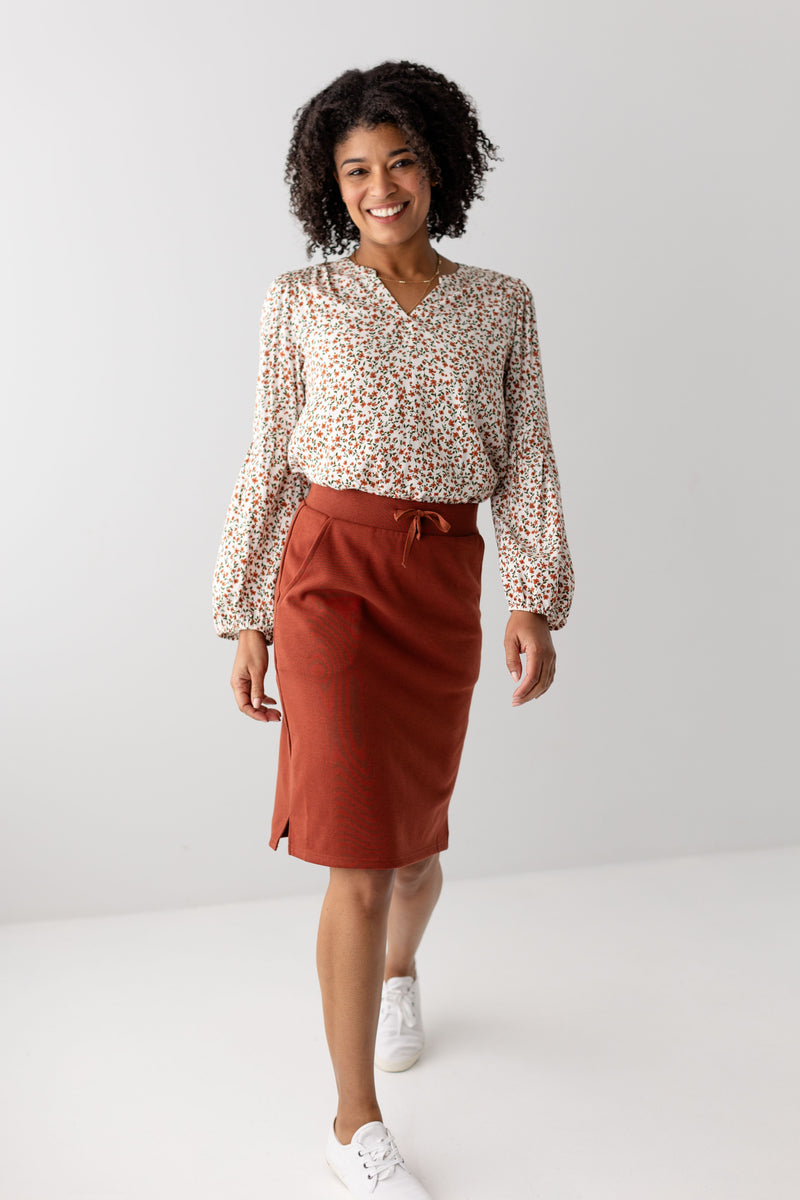'Lauren' Everyday Knit Skirt FINAL SALE