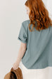 'Shay' Ribbed Bamboo Blend Henley Top