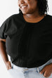 Plus 'Emma' Linen Blend Top