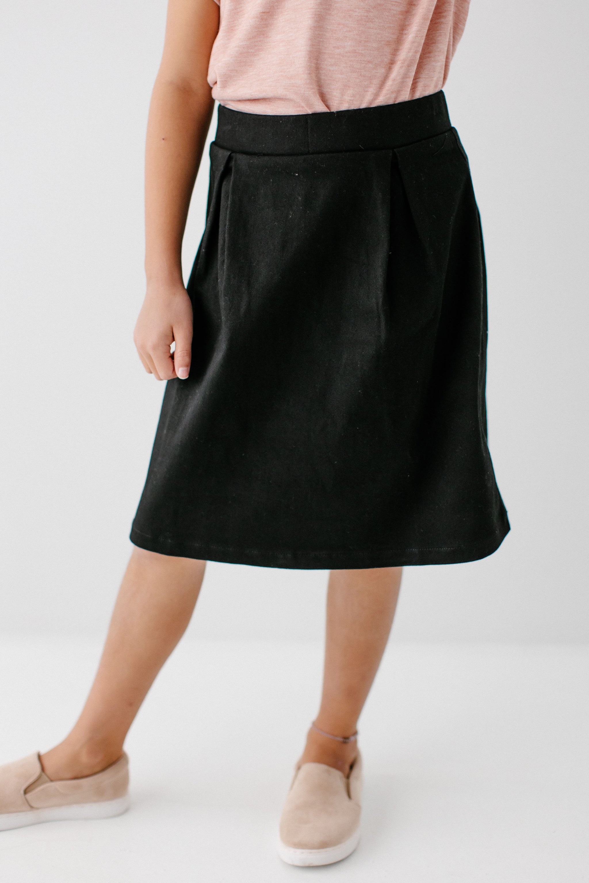 【GLOWNY】24SS★ UNIFORM SHIRT MINI SKIRT (S,M) Blue oxford shirt dress and denim mini skirt set – BU Club