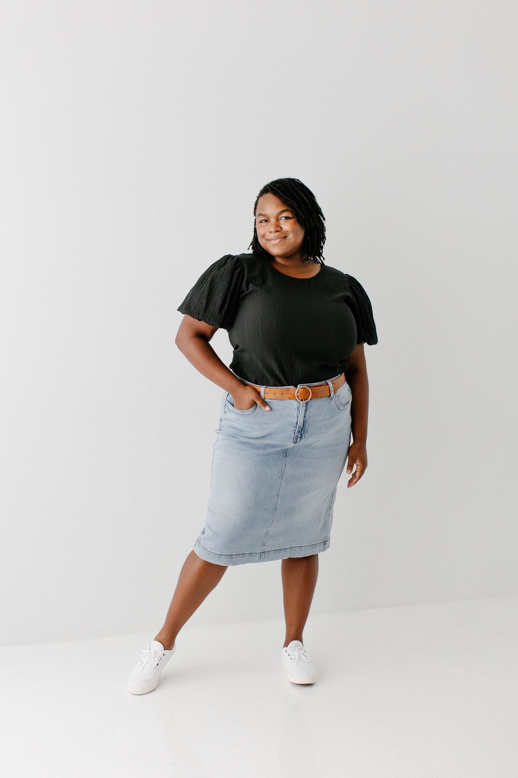 スカート MONOHA : 25SS / Blue denim skirt (blue) スカート MONOHA : 25SS / Blue denim skirt (blue) MONOHA | SHOP