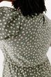 'Ramona' Floral Midi Dress in Sage FINAL SALE