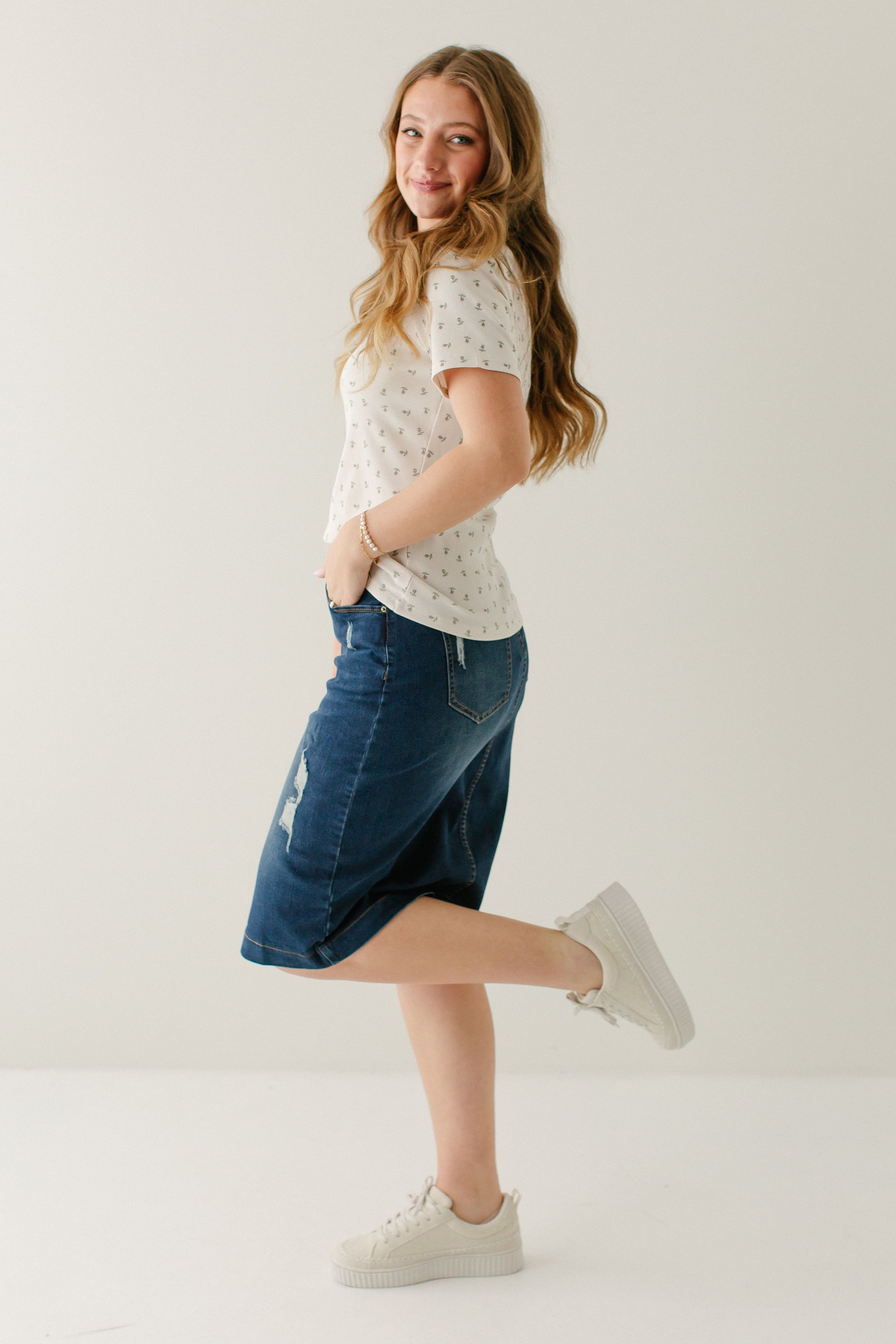 スカート HOLIDAY PAINT DENIM DRAWSTRINGS SKIRT FREAK'S STORE｜PAINT DENIM DRAWSTRINGS SKIRT 24SS | Rakuten