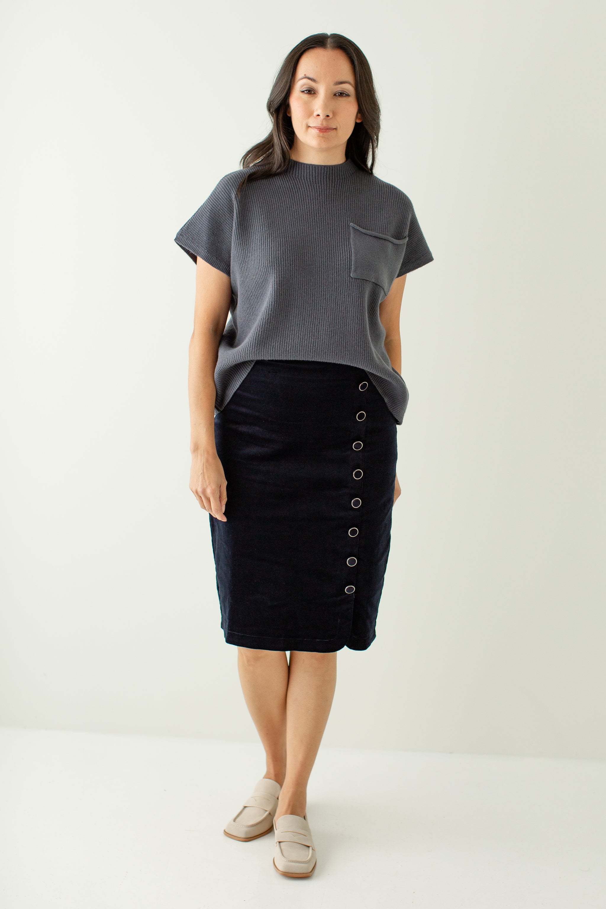 Pencil Skirt Women's Corduroy Skirt Express Express Short