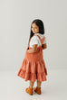 'Charlotte' Girl Tiered Corduroy Jumper