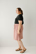 'Dani' Athletic Skirt in Ash Rose