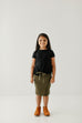 'Lauren' Girl Everyday Ribbed Knit Skirt
