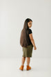 'Lauren' Girl Everyday Ribbed Knit Skirt