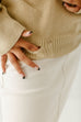 'Kayden' Star Detail Sweater in Taupe