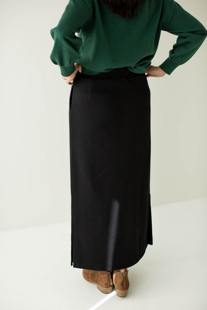 Sweatshirt maxi shops skirt