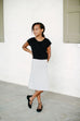 'Zoey' Girl Skort in Heather Grey