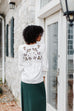 'Novella' Floral Embroidery Blouse in White FINAL SALE