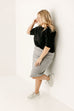 'Alexa' Athletic Skort in Heather Grey