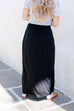 'Harper' Bamboo Blend Maxi Skirt