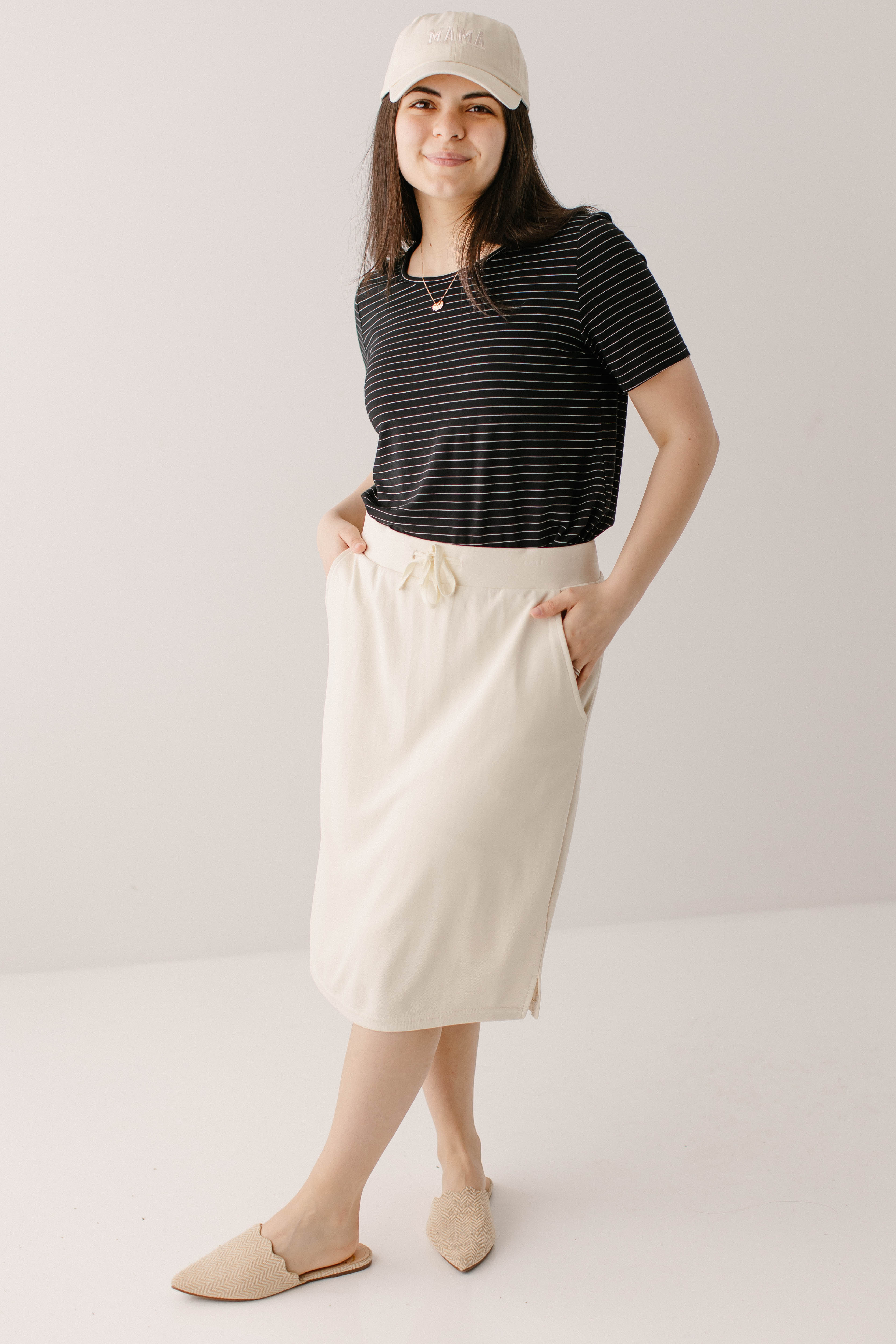 'Lauren' Everyday Knit Skirt FINAL SALE