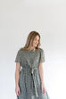 'Ramona' Floral Midi Dress in Sage FINAL SALE