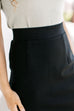 'Anna' Pencil Skirt in Black